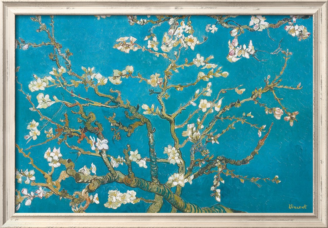 Almond Branches In Bloom, San Remy, C.1890 By Vincent Van Gogh